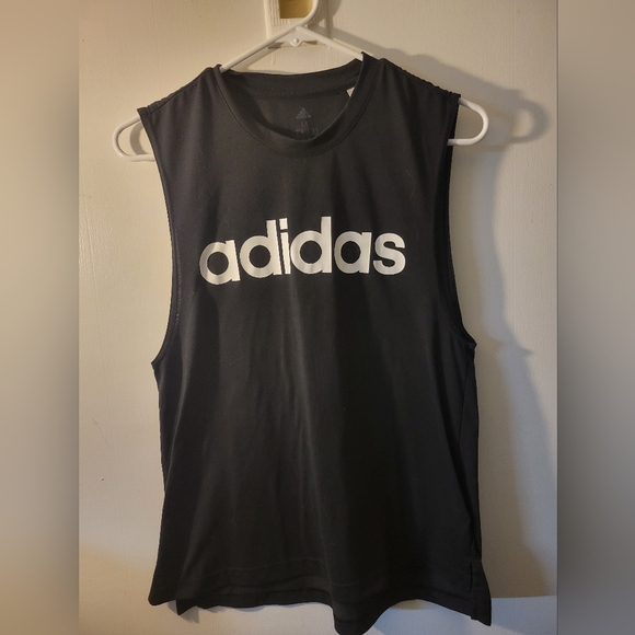 adidas Tops - Adidas Black Sleeveless Tank Top